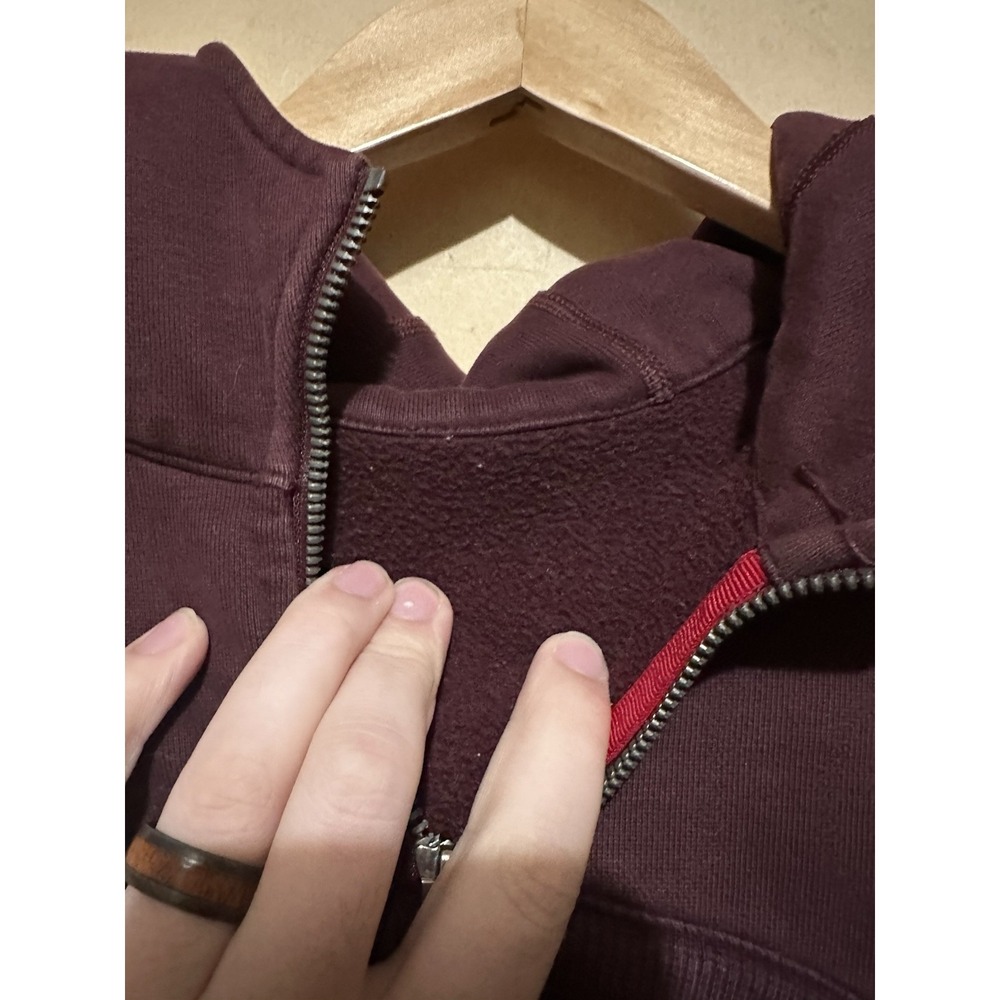Lululemon Women's Scuba Hoodie Maroon‎ Zip Up Jacket Athleisure Size Small - Picture 3 of 5